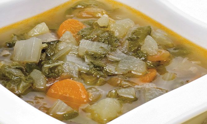 sopa de verduras