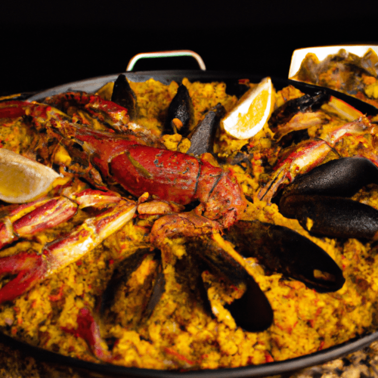 Exquisita preparación de arroz con bogabante 10 Arroz con bogabante