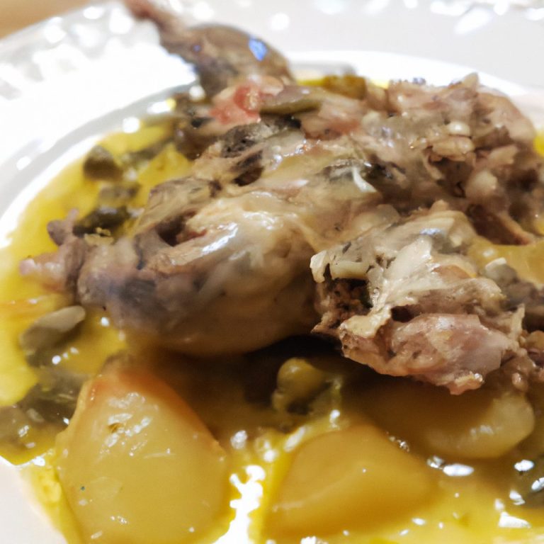Receta de conejo al ajillo 7 Conejo al ajillo