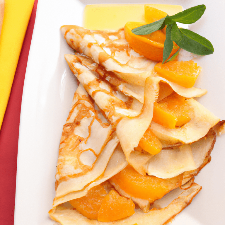 Crepes Suzette receta francesa 6 Crepes Suzette