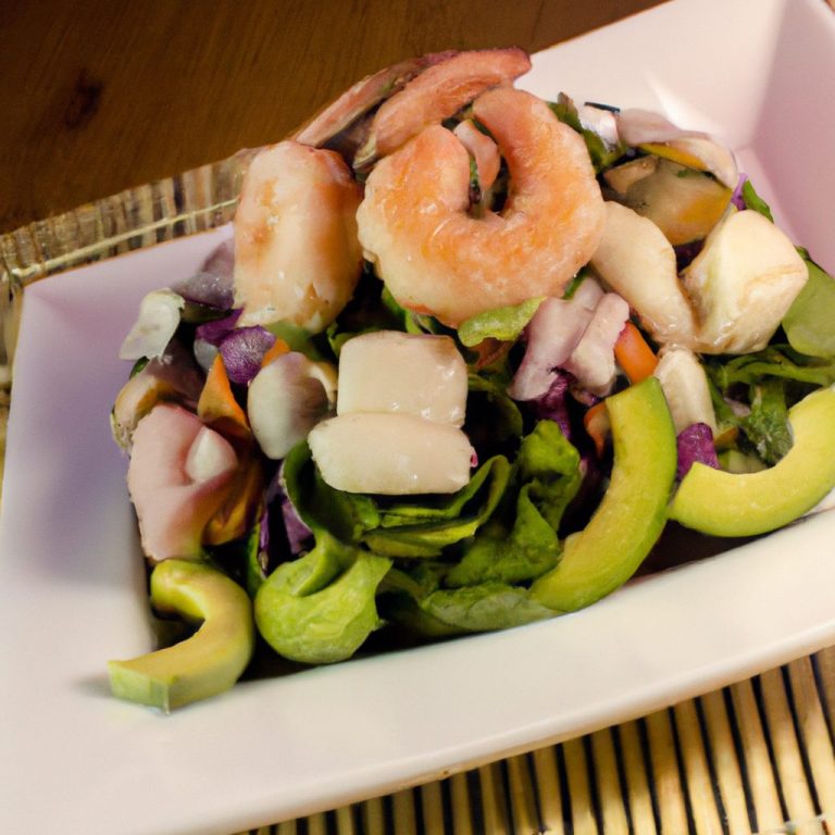 Ensalada de Mariscos Chilenos 8 Ensalada Chilena de Mariscos