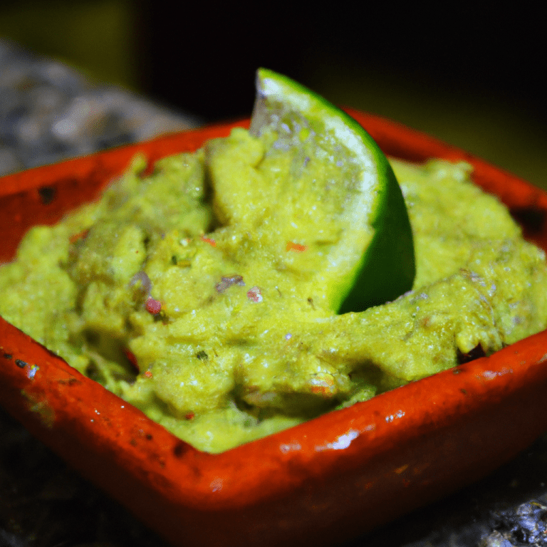 Guacamole auténtico para dos 8 Guacamole Mexicano