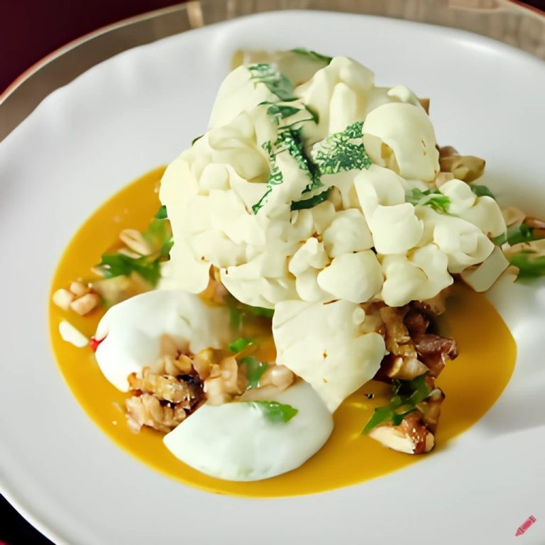 Coliflor asada gourmet