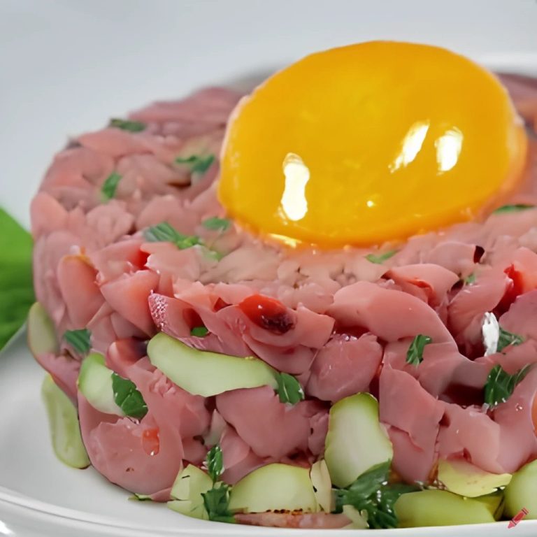 Tartar gourmet de buey