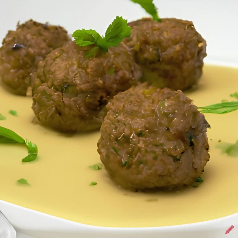 Albondigas de carne de cordero con salsa 11 Albondigas gourmet de cordero