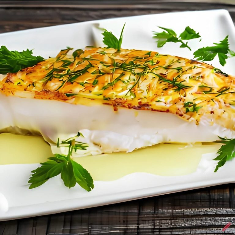Merluza al horno con costra de queso 1 Merluza gourmet