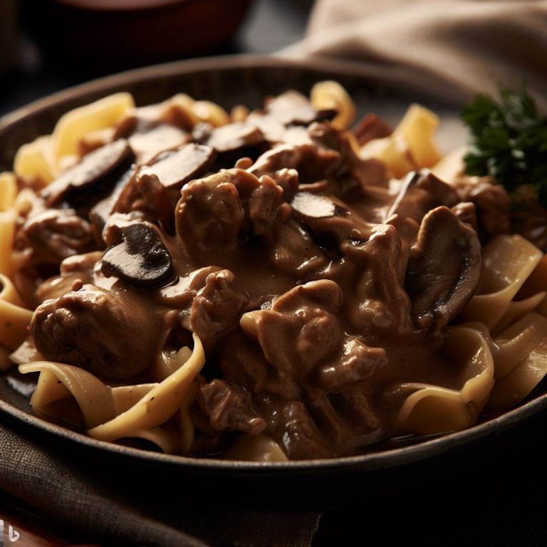 Ternera stroganoff 11 Ternera stroganoff
