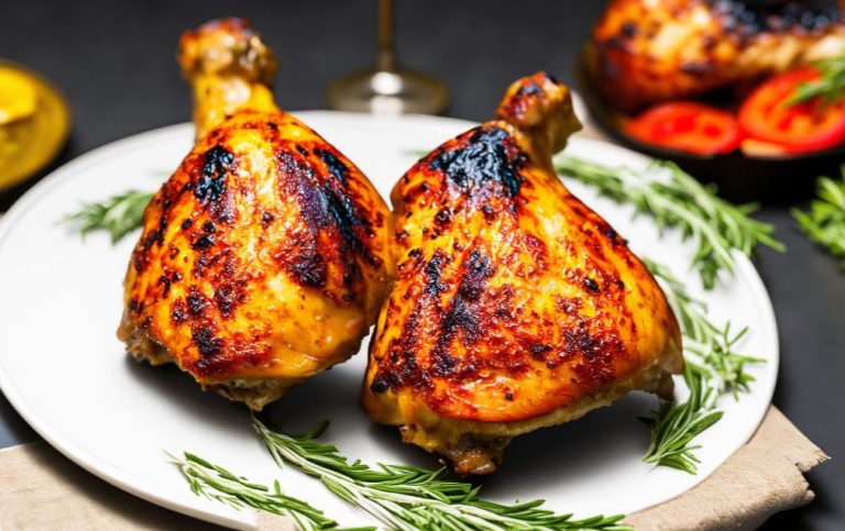 Pollo Asado con Romero y Tomillo sin alérgenos 7 Pollo asado con hierbas