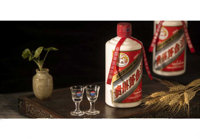 Botellitas cerámicas de Moutai